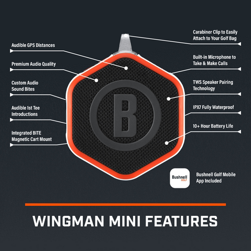 Bushnell Wingman Mini GPS & Speaker